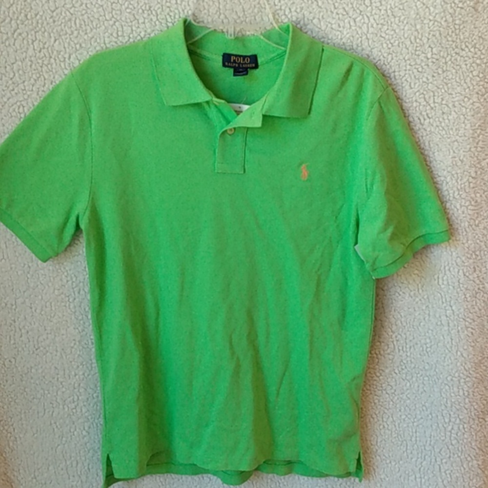 Polo Ralph Lauren Green Polo Adult Small to Medium/ Child XL
